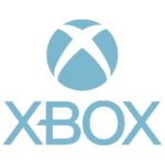 Xbox logo blue colored